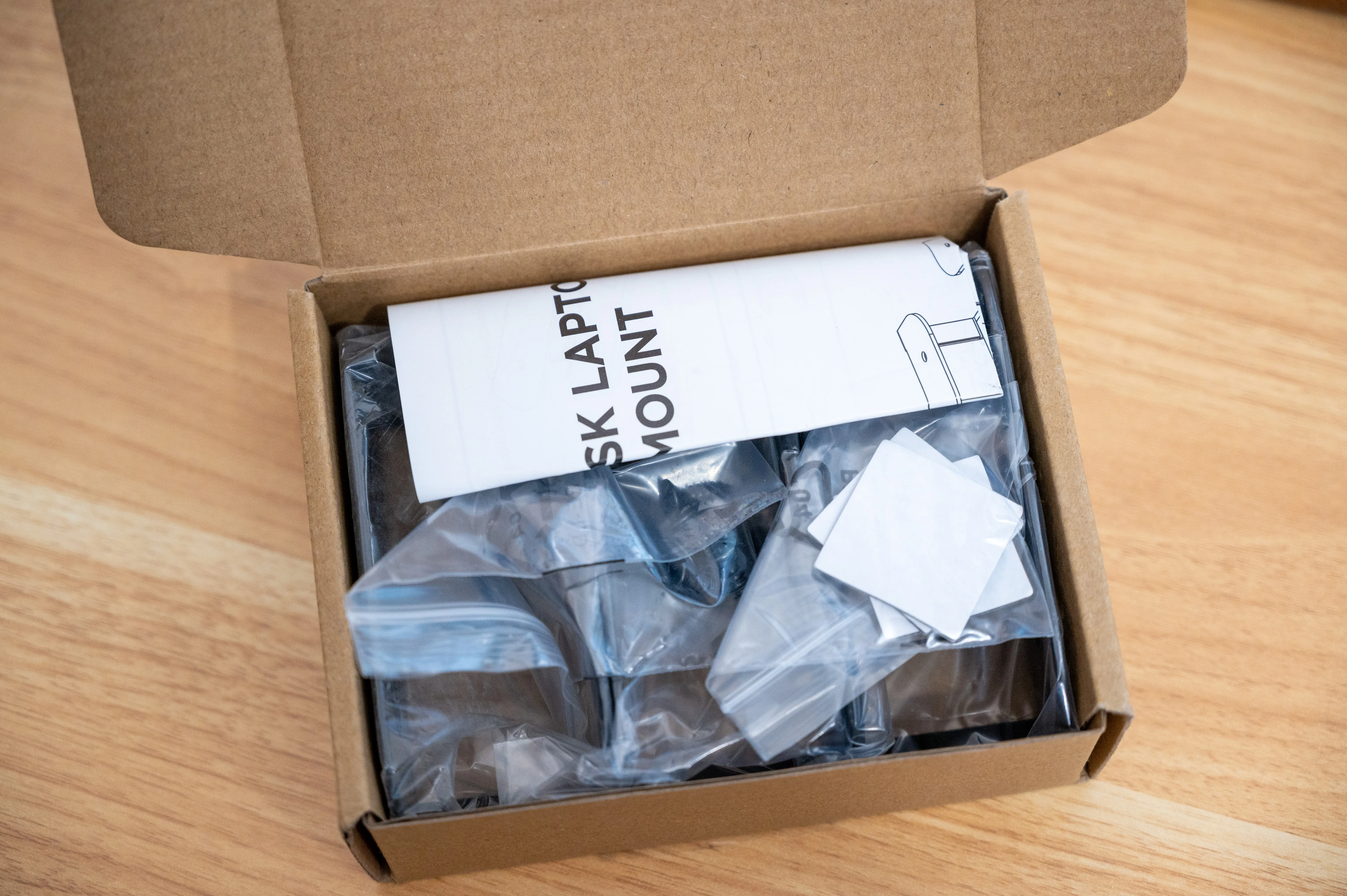 箱を開けた時の写真